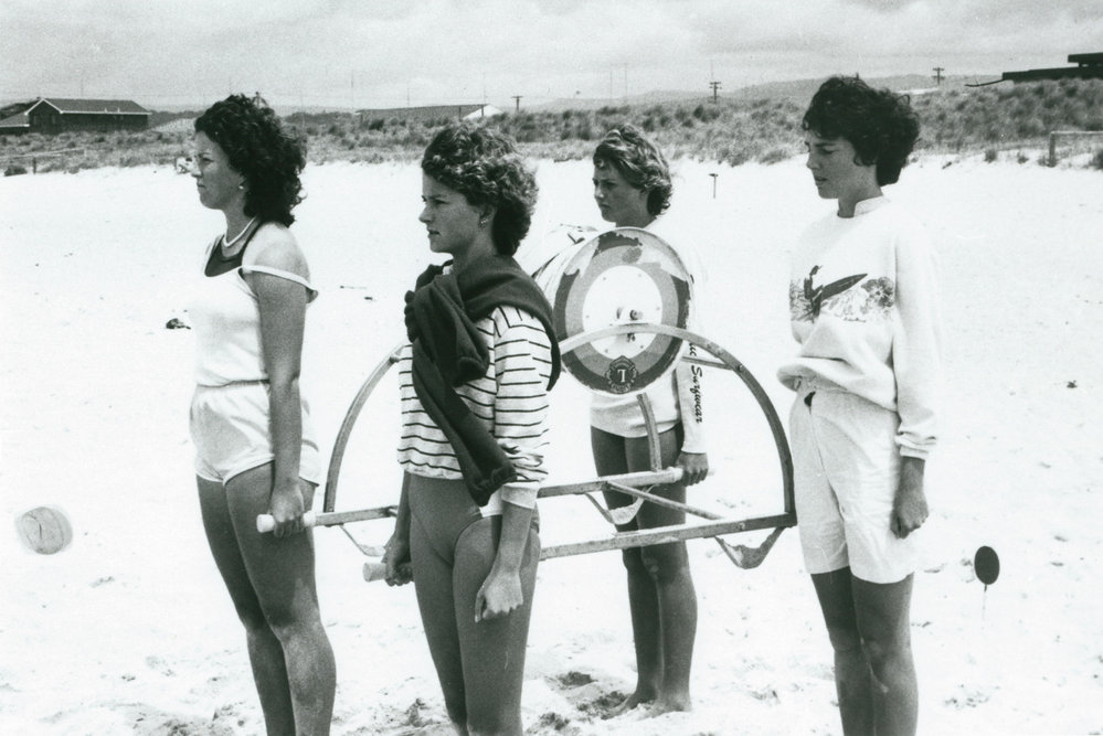 Women training for their Bronze Medallion at Warilla Beach