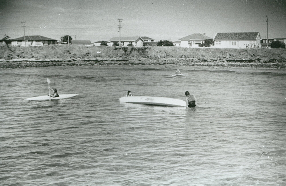 Illawarra Canoe Club members at Barrack Point