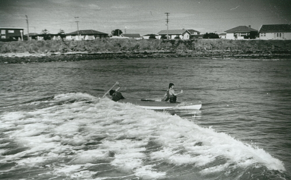 Illawarra Canoe Club members at Barrack Point