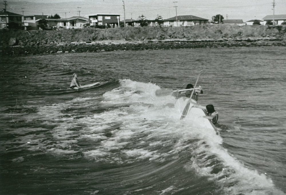 Illawarra Canoe Club members at Barrack Point