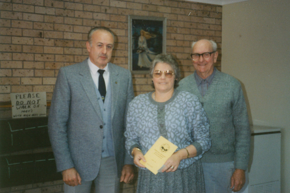 Ald Bob Harrison, Colleen Crouch and Ray Freestone