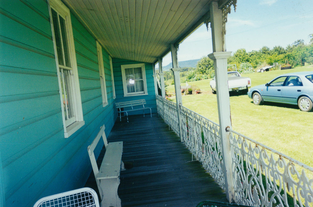 West side veranda, 'Seaview', Stoney Creek, Croom