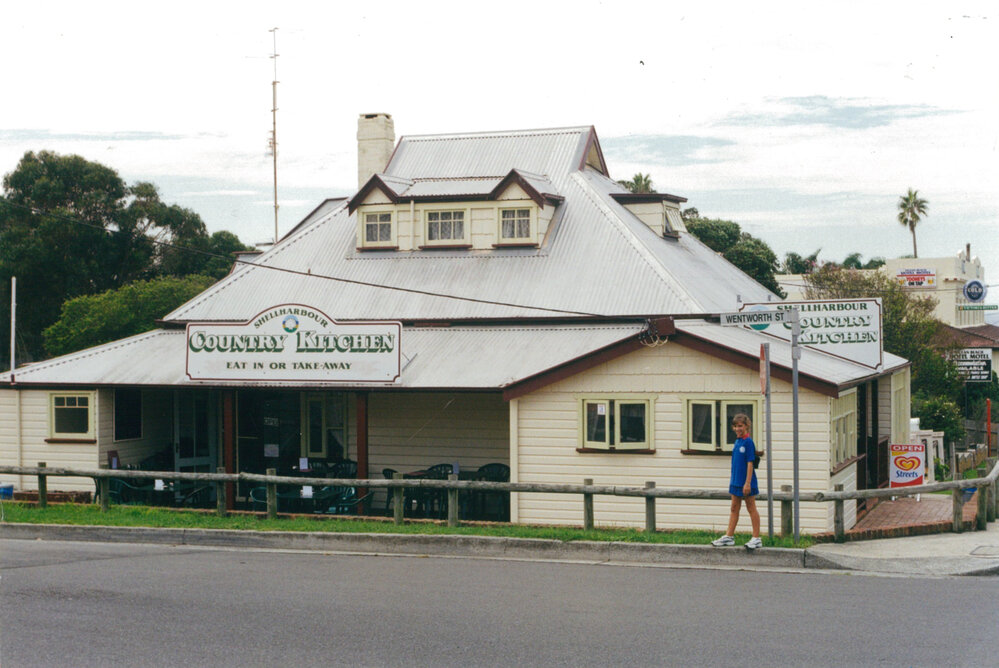 Natash Rauch outside the Country Kitchen, Shellharbour