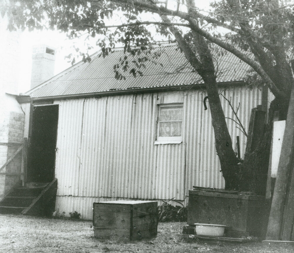 Rear of the McCabe house in Shellharbour