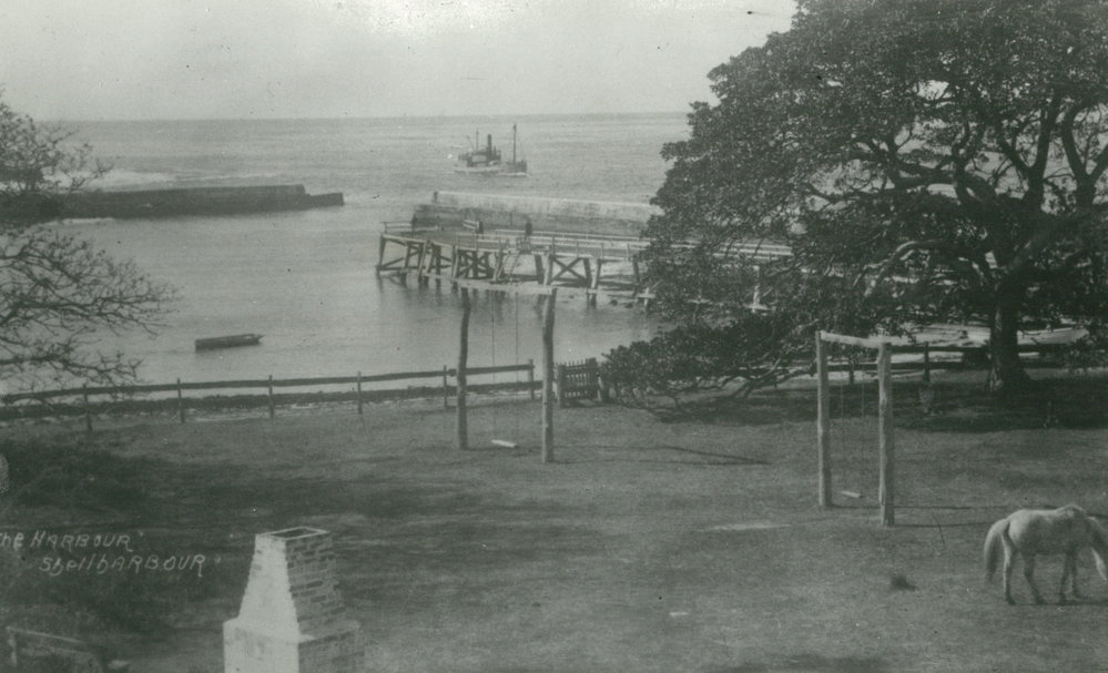 The SS 'Patonga' at Shellharbour