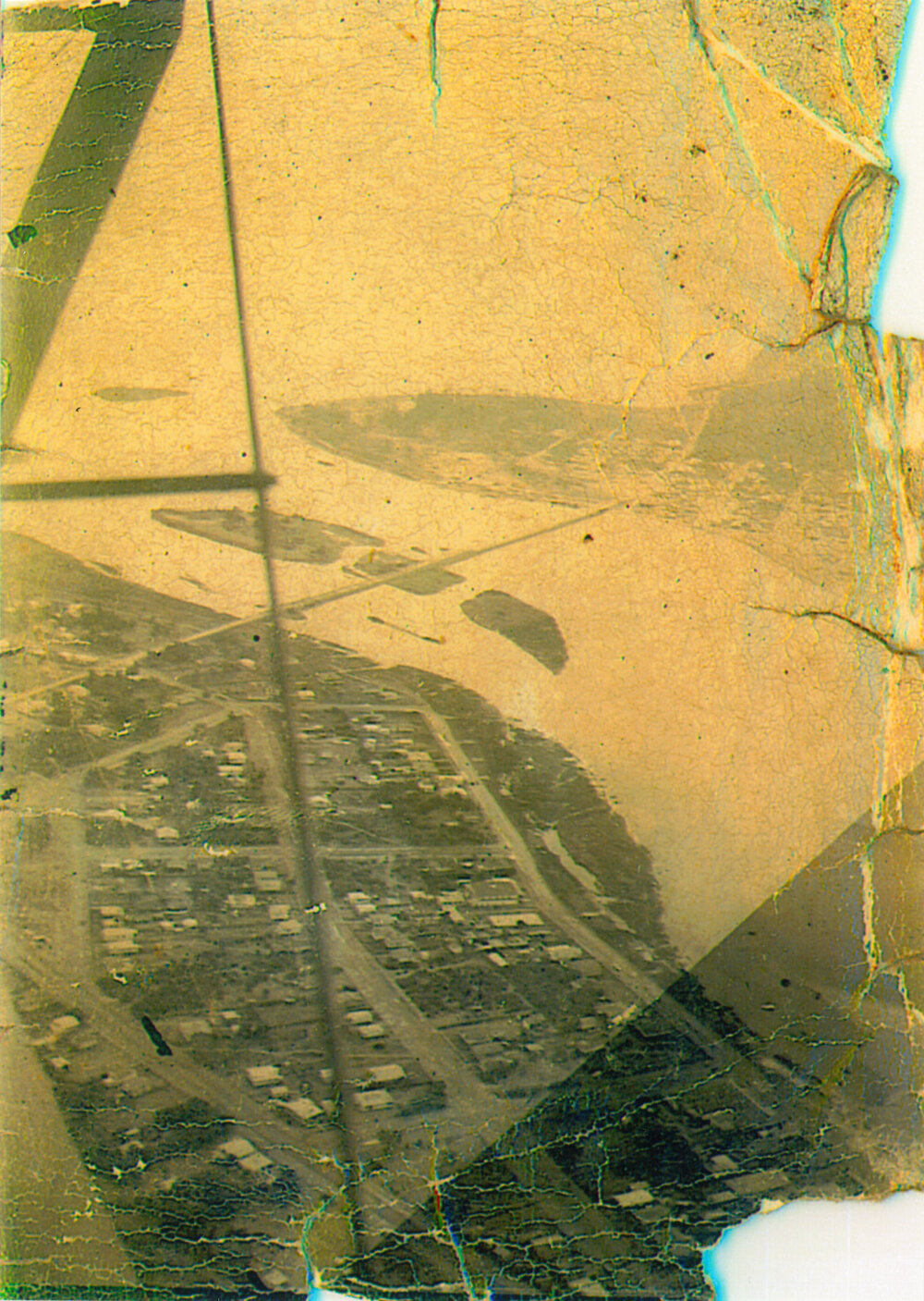 Aerial photo of Windang Bridge c.1944