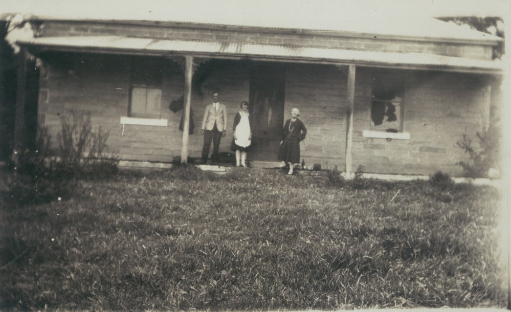 Murray &amp; Mary Brownlee at Tongarra Mine homestead