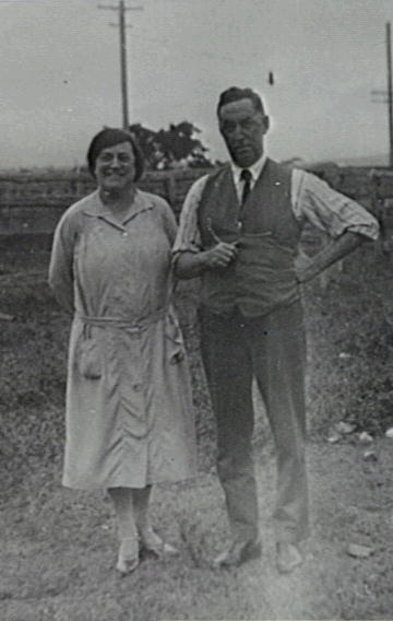 John Augustine Raftery and his sister, Blanche