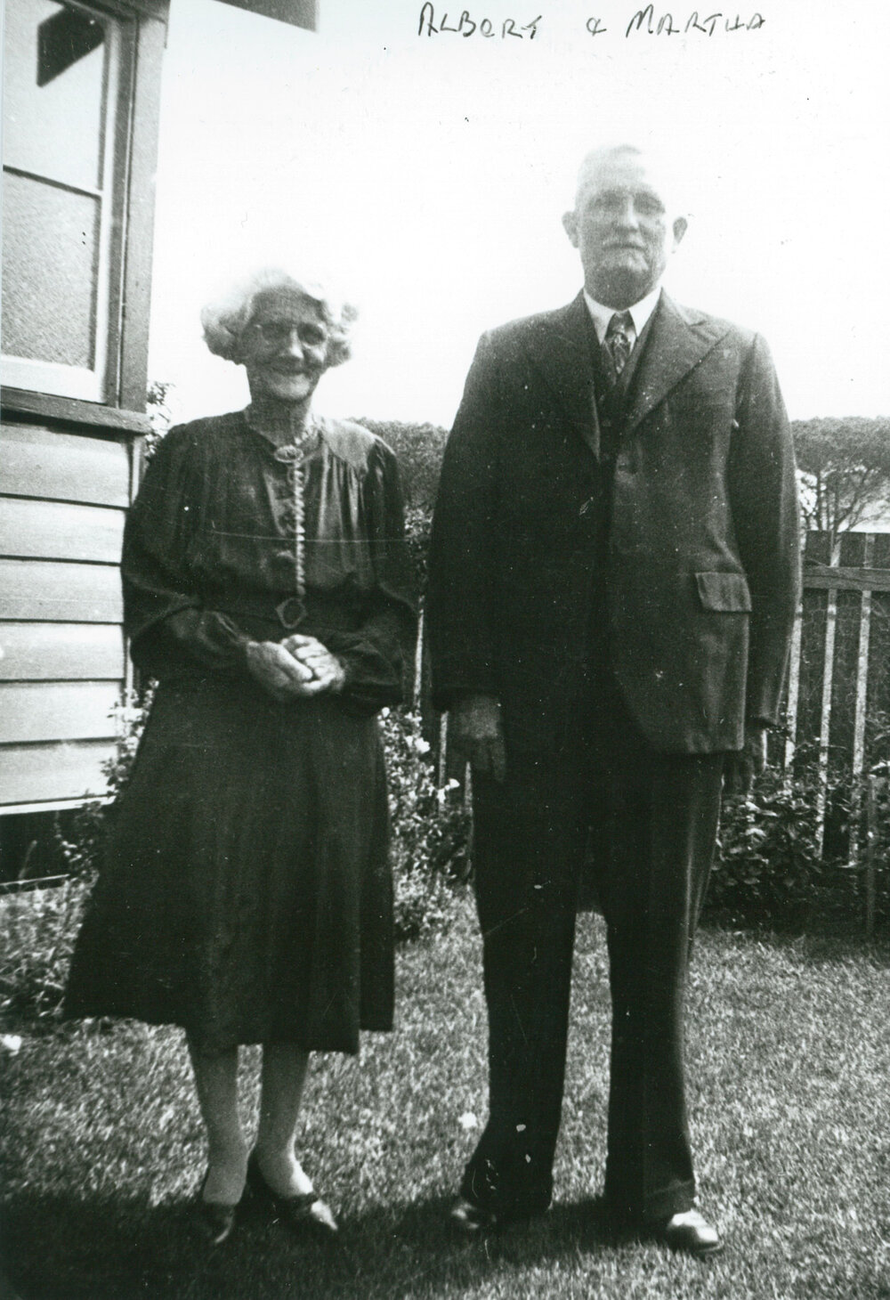 Albert and Martha Hockey in the 1940s