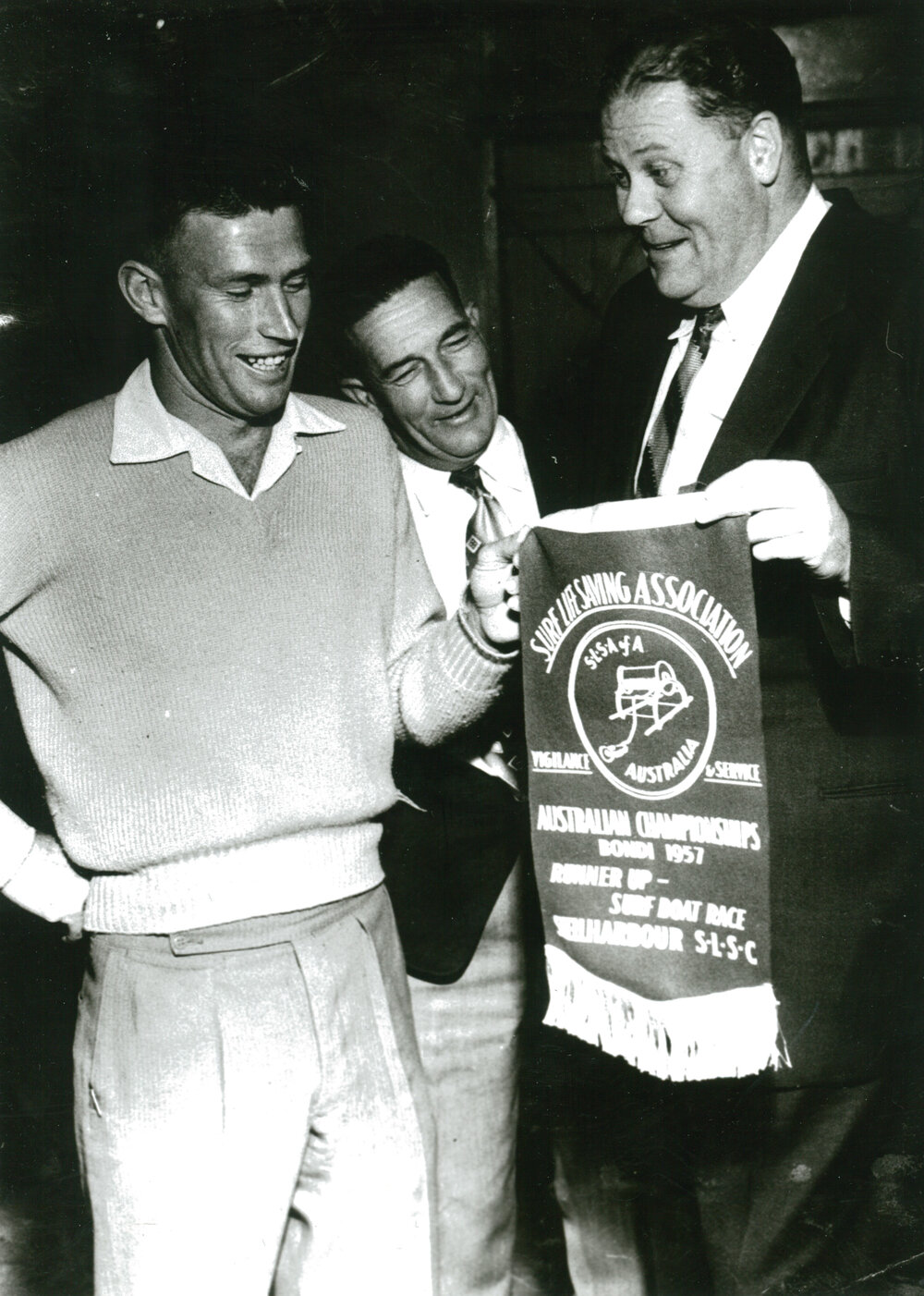 Surf Club presentation to Spud Costello
