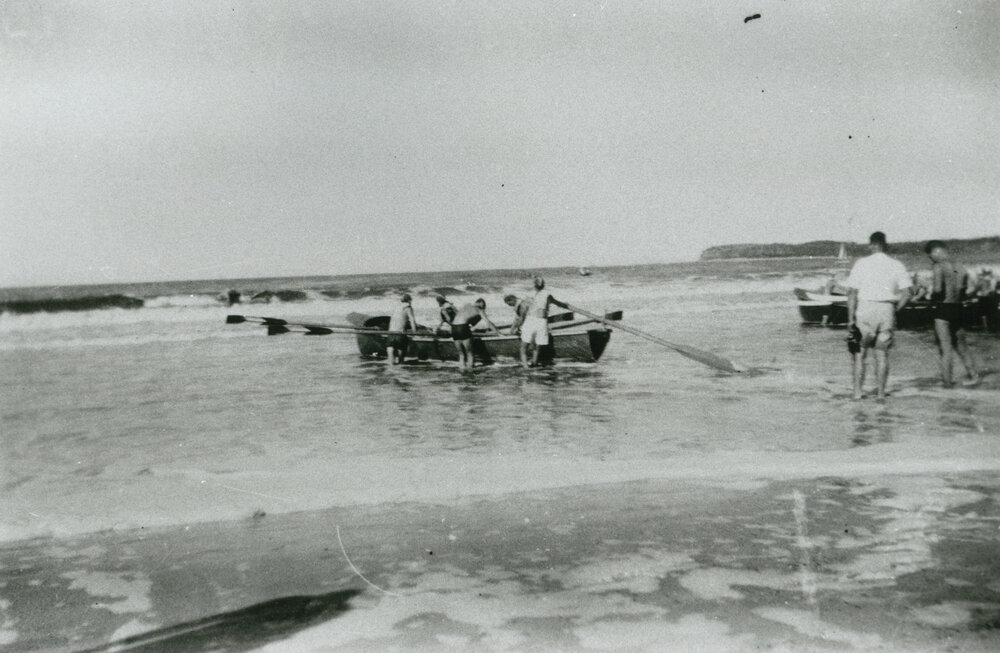 Shellharbour Surf Club boat crew ready to launch