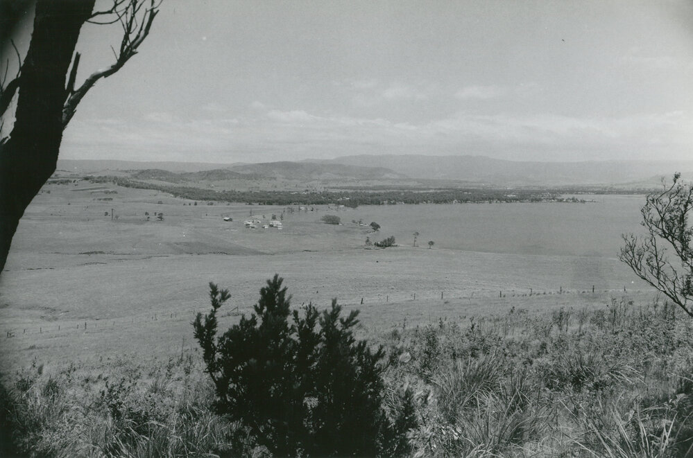 Oak Flats from Mt Warrigal in the 1950s