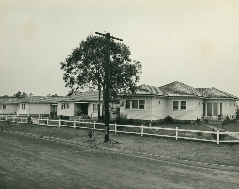 Housing development in the 1950s