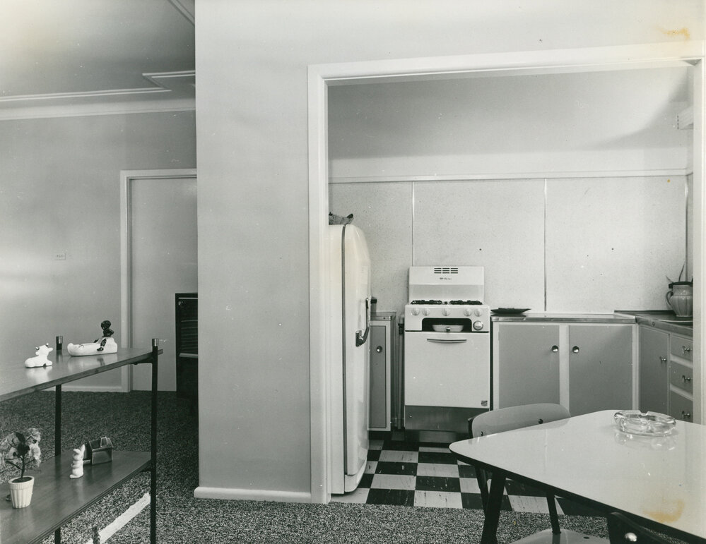 Kitchen in the 1950s