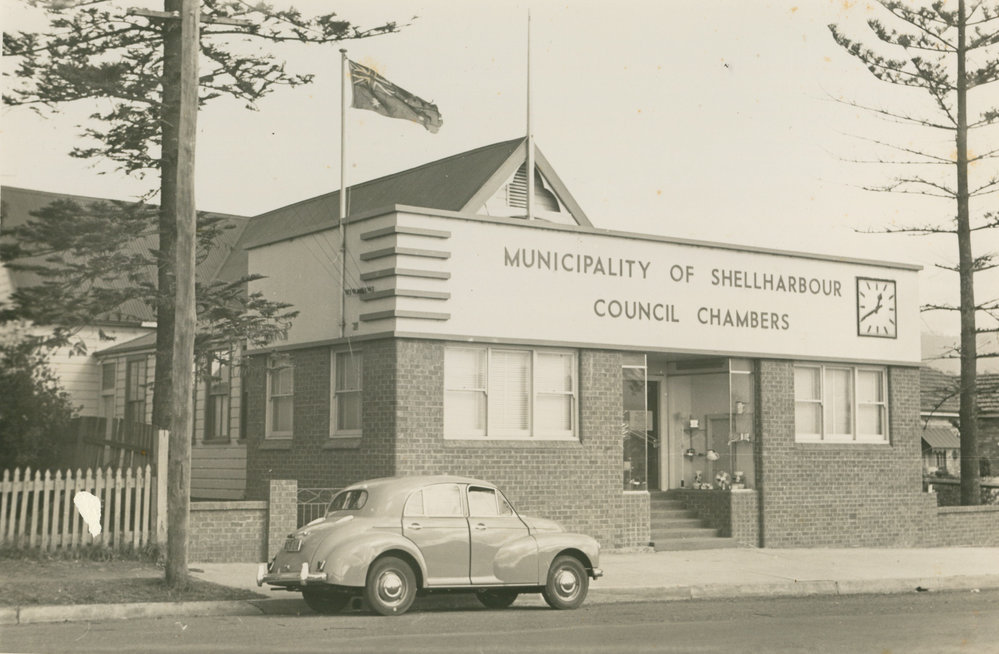 Municipality of Shellharbour Council Chambers, Albion Park 1953