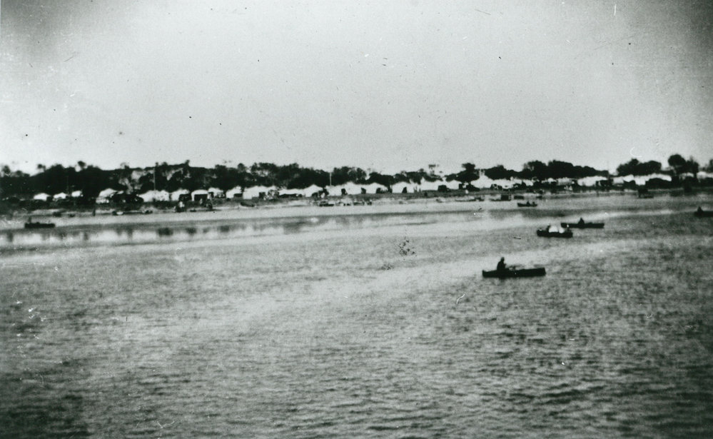 Campground at Windang, Lake Illawarra