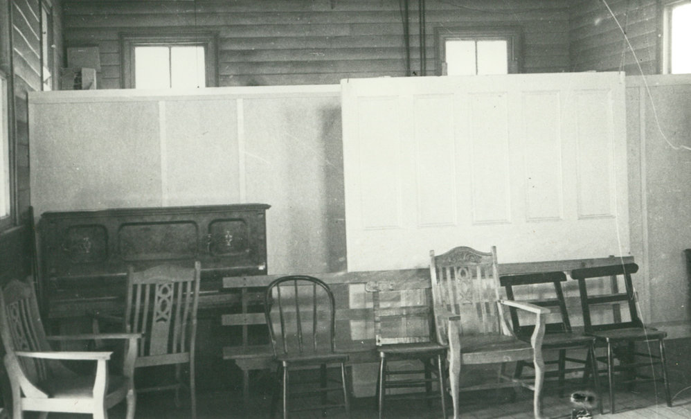 Interior room of the old Council Chambers at Albion Park