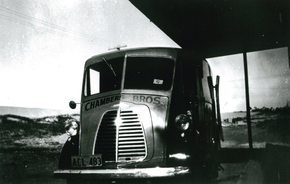 Chambers Bros Bakery delivery van