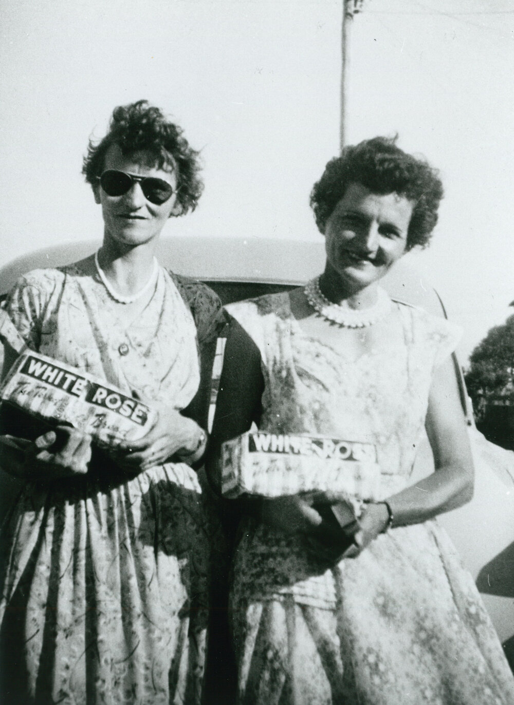 Nellie Aspden and Beulah Chambers