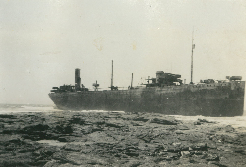 Wreck of the 'Cities Service Boston' at Bass Point