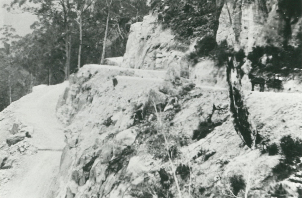 Macquarie Pass Road in the 1800s