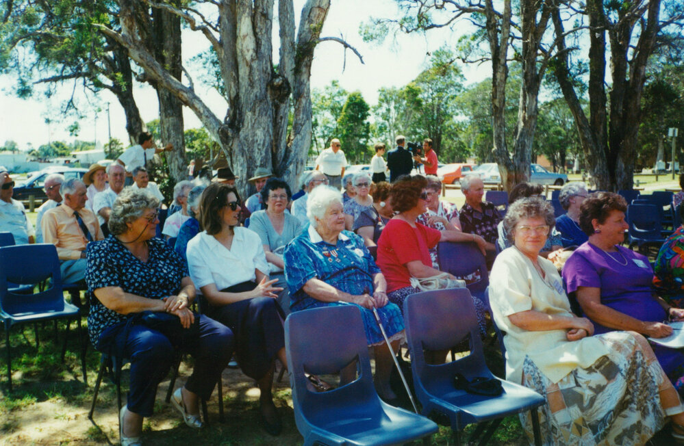 Opening of  'Australia Remembers 1945-1995' exhibition at Tongarra Museum 1995