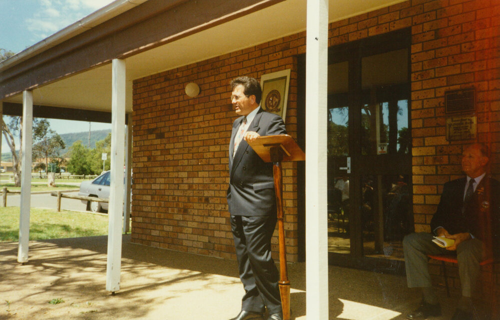 Minister for Veteran's Affairs, Con Sciacca