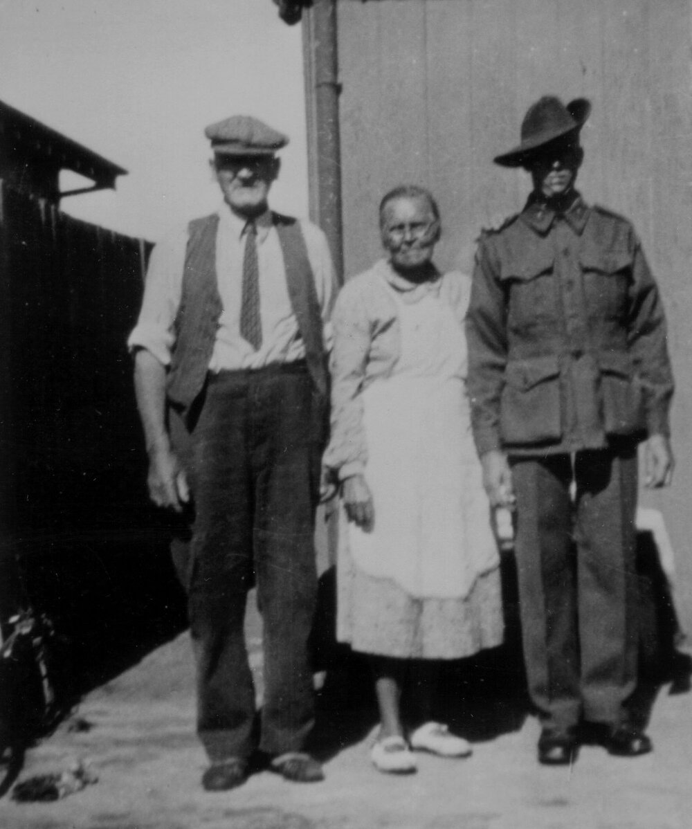 Ernest, Kezia and Ernest Arthur Longbottom
