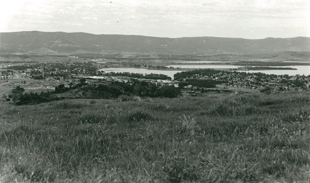 From Dunsters Hill looking North over Oak Flats