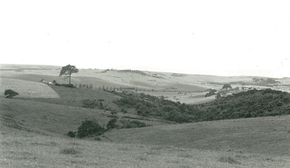 From Dunsters Hill looking South East