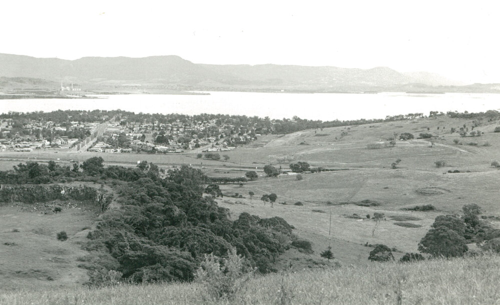 From Dunsters Hill looking north to Lake Illawarra