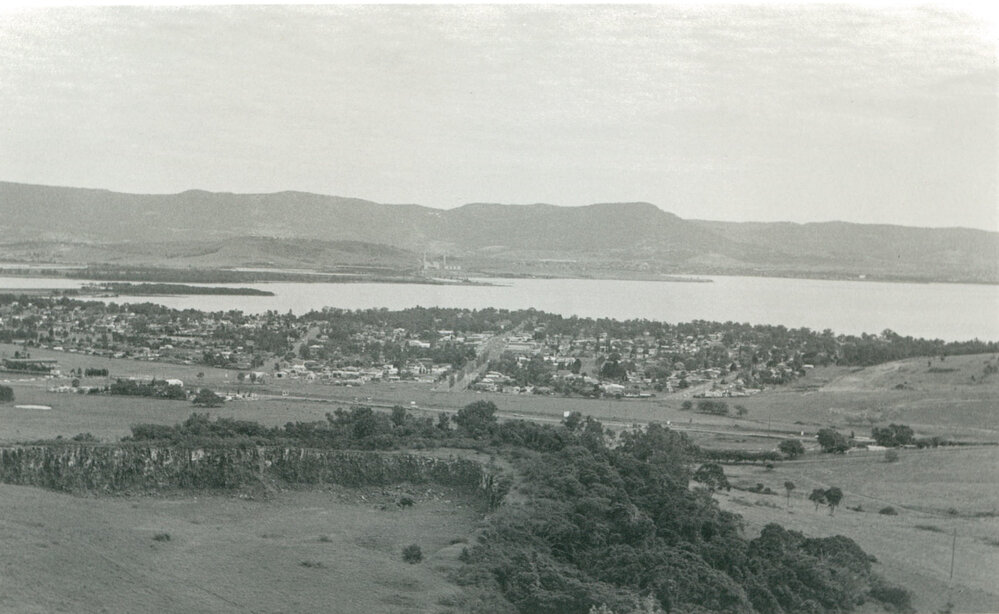 from Dunster Hill looking north to Oak Flats