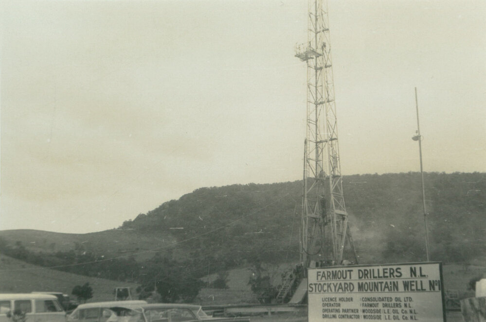 Drilling For Oil at Mount Terry