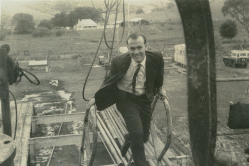 Drilling For Oil at Mount Terry