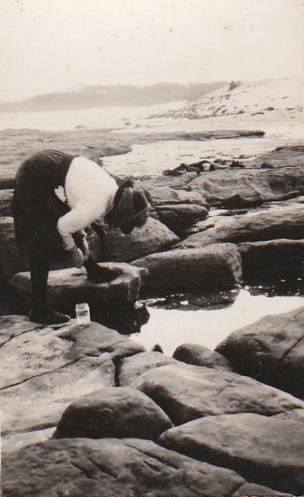 Kathleen (Kaleen) Allen at the Rock Pools