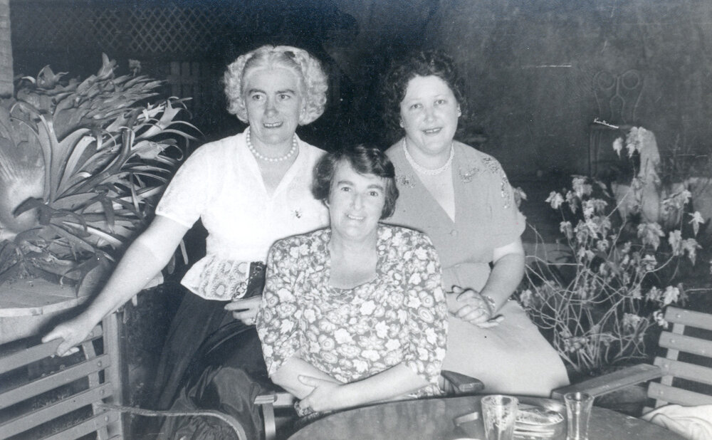 Essie Stubbs, Mrs Pearson and Thelma O'Gorman