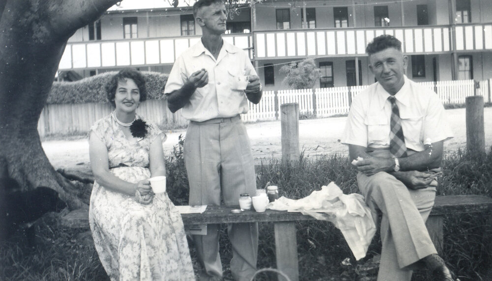 Edith Grey, Lew Stubbs and Keith Grey