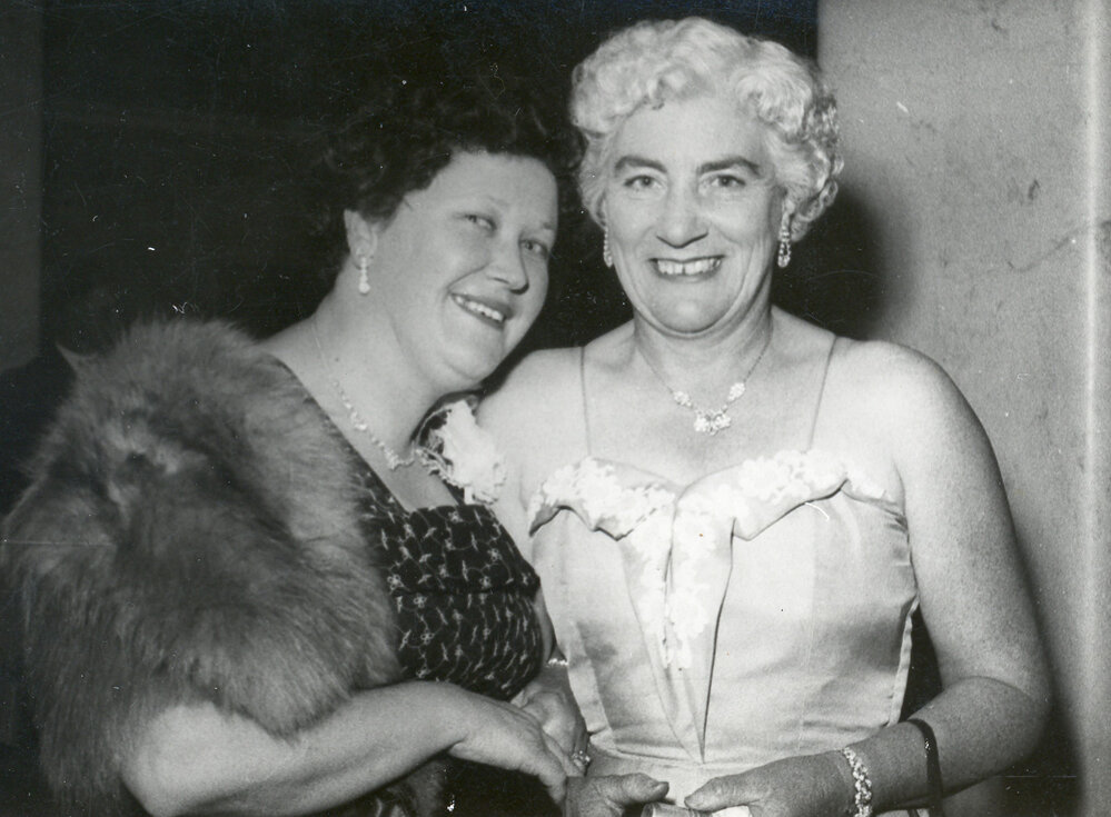 Thelma O'Gorman and Essie Stubbs