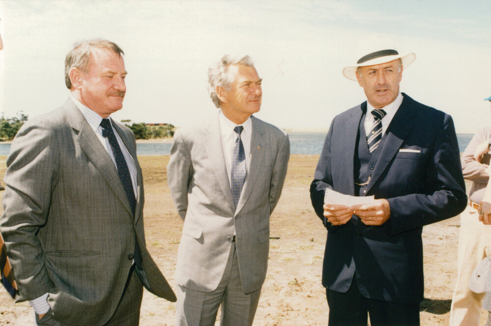 Prime Minister Bob Hawke's Visit to Shellharbour
