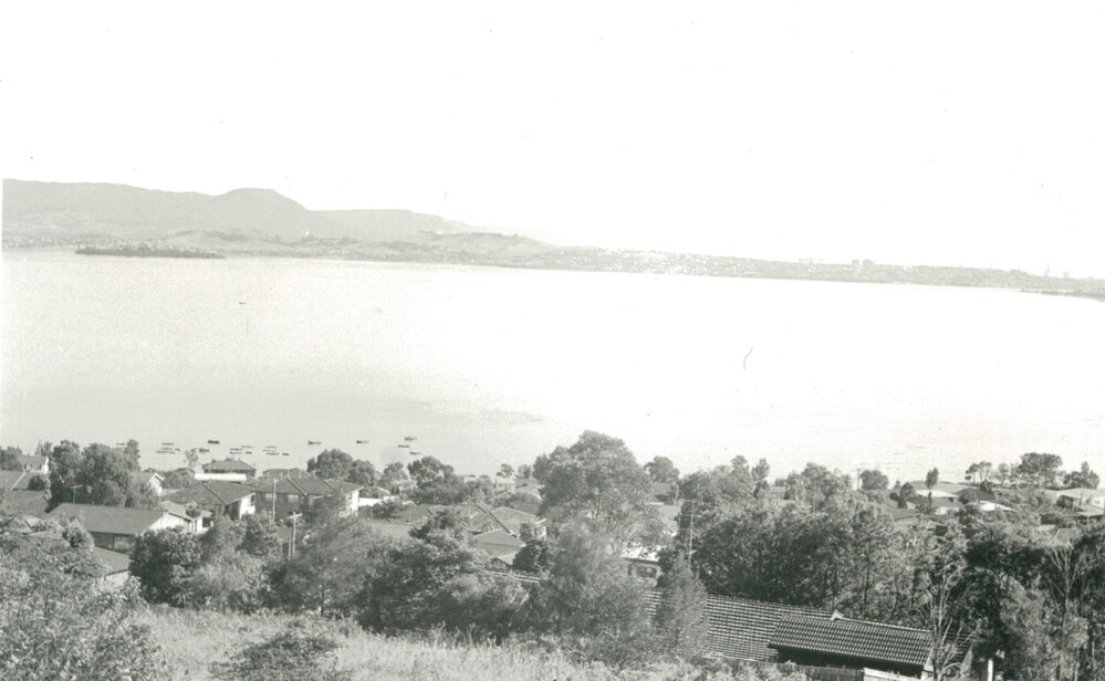 View from Mount Warrigal to Gooseberry Island 