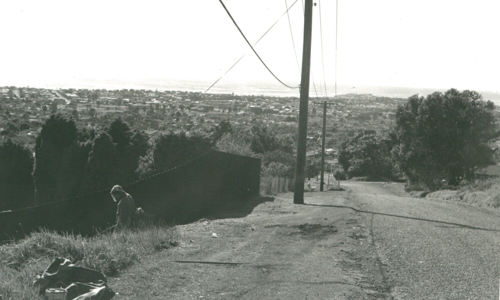 View from Mount Warrigal looking towards Windang Island and Lake South.