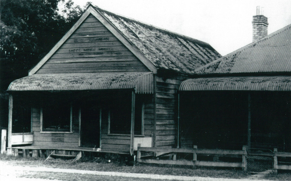 Henry William Parkinson's Plumbing and Tinsmith shop, Albion Park