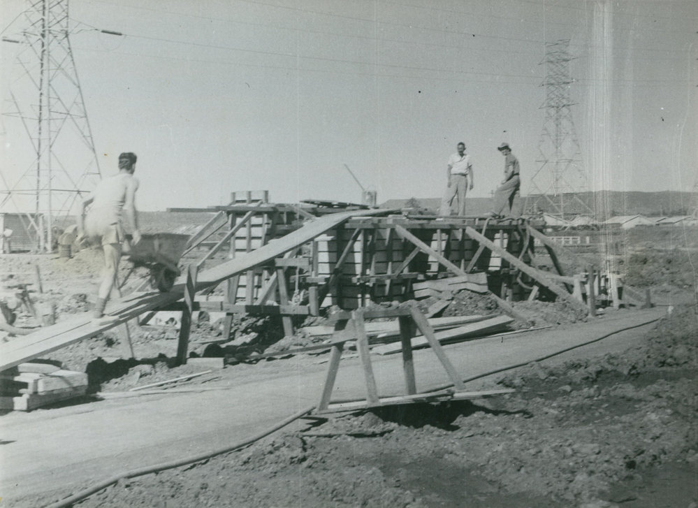 Construction of Tallawarra Power Station