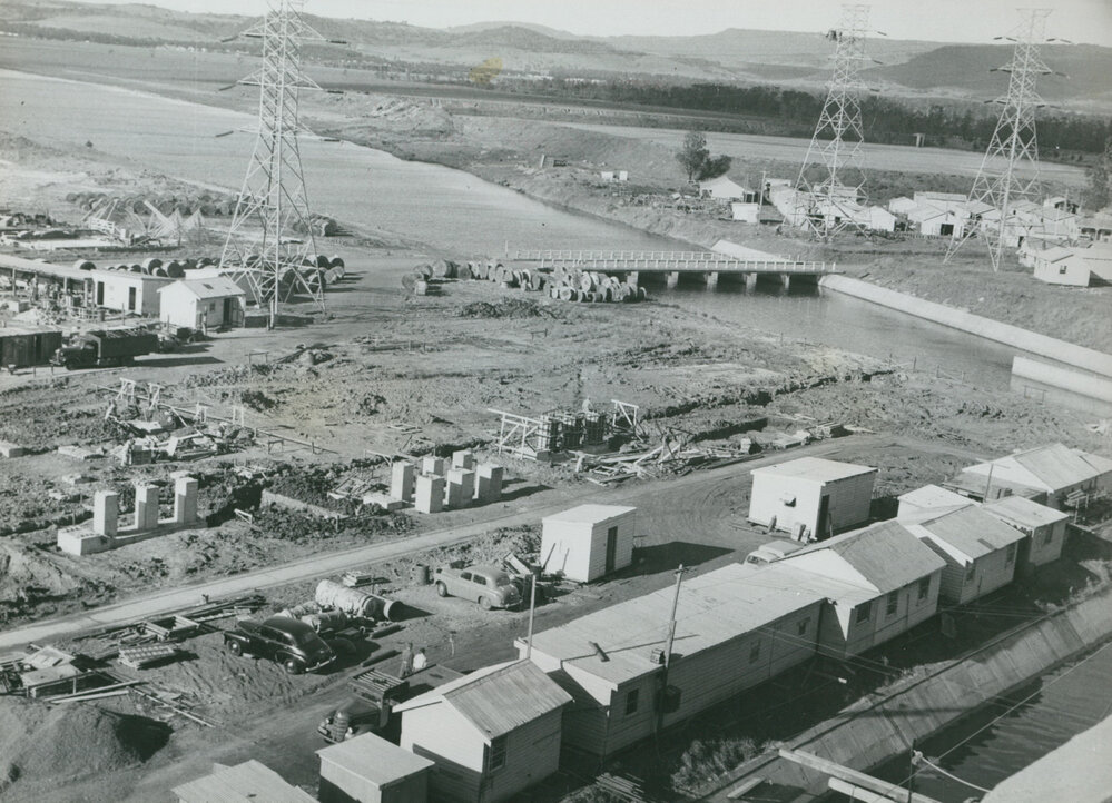 Construction of Tallawarra Power Station