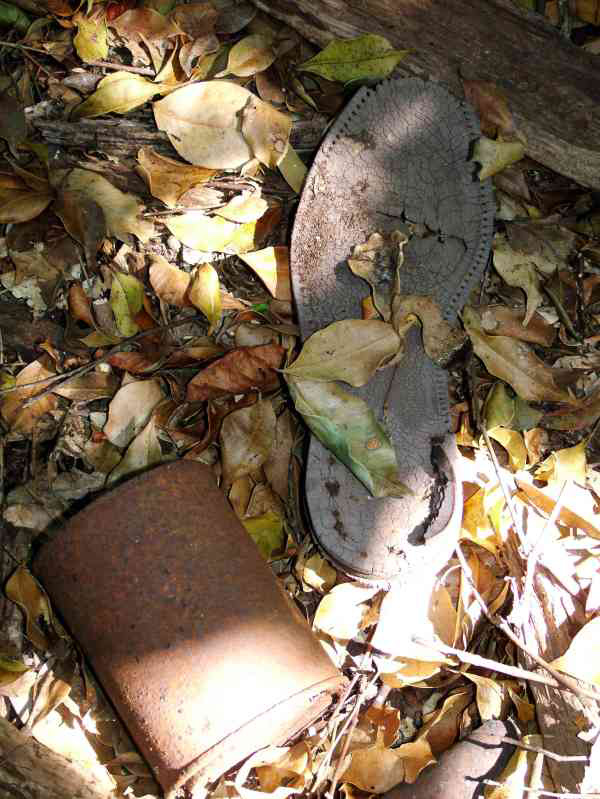 Old Shoe Sole at Nurrewin