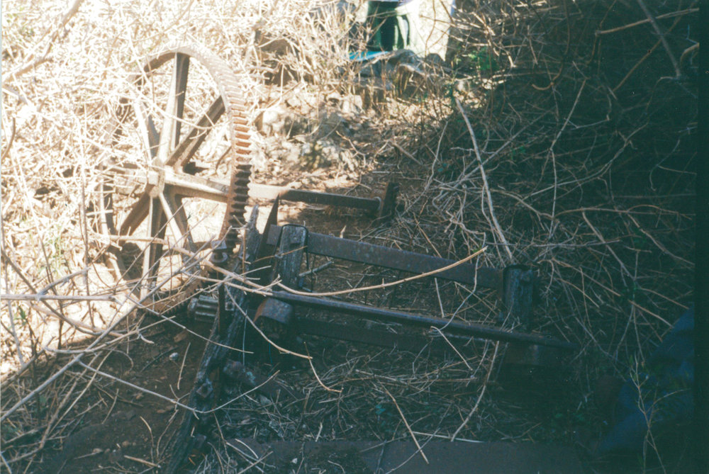 Machinery in the Old Mill at 'Glenbrook', Stoney Creek