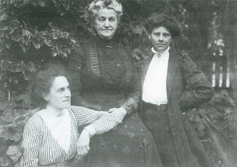 Blanche Raftery, Mary Raftery (nee Brownlee) and Mary Raftery (nee Bateman)