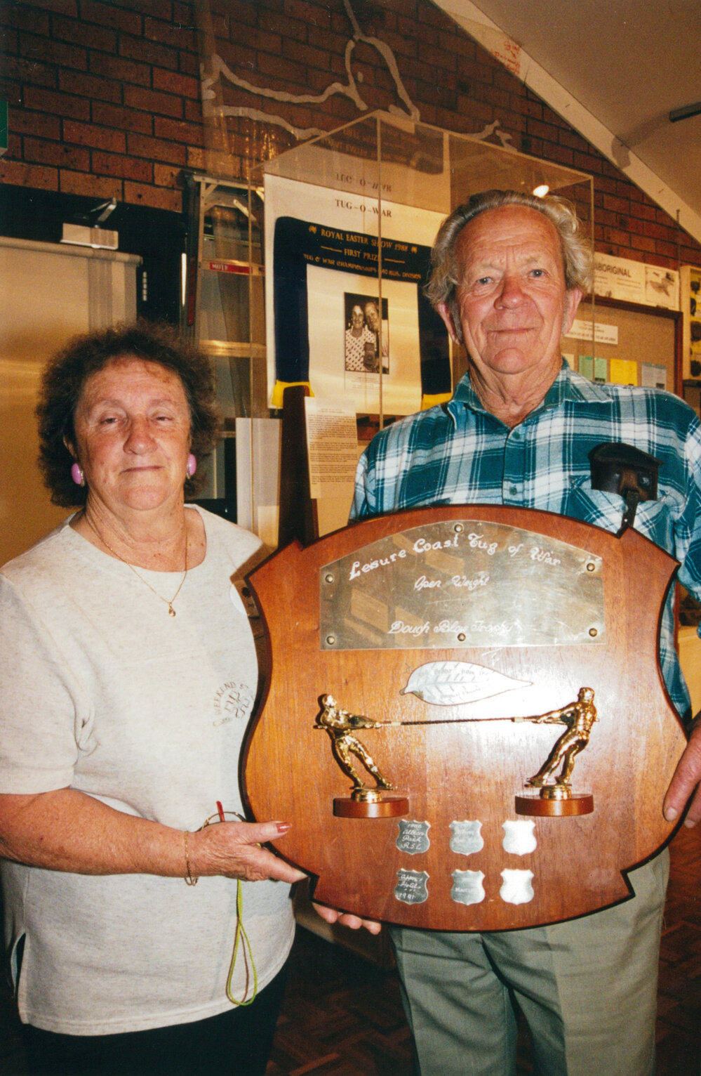 Norm and Joyce Morgan at Tongarra Museum