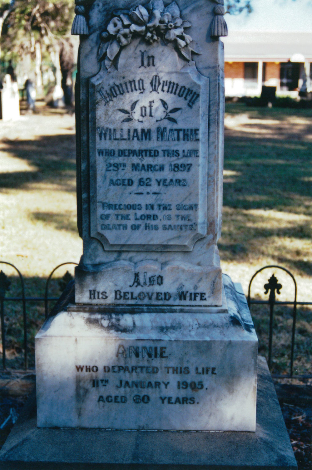 Pioneer Cemetery Albion Park