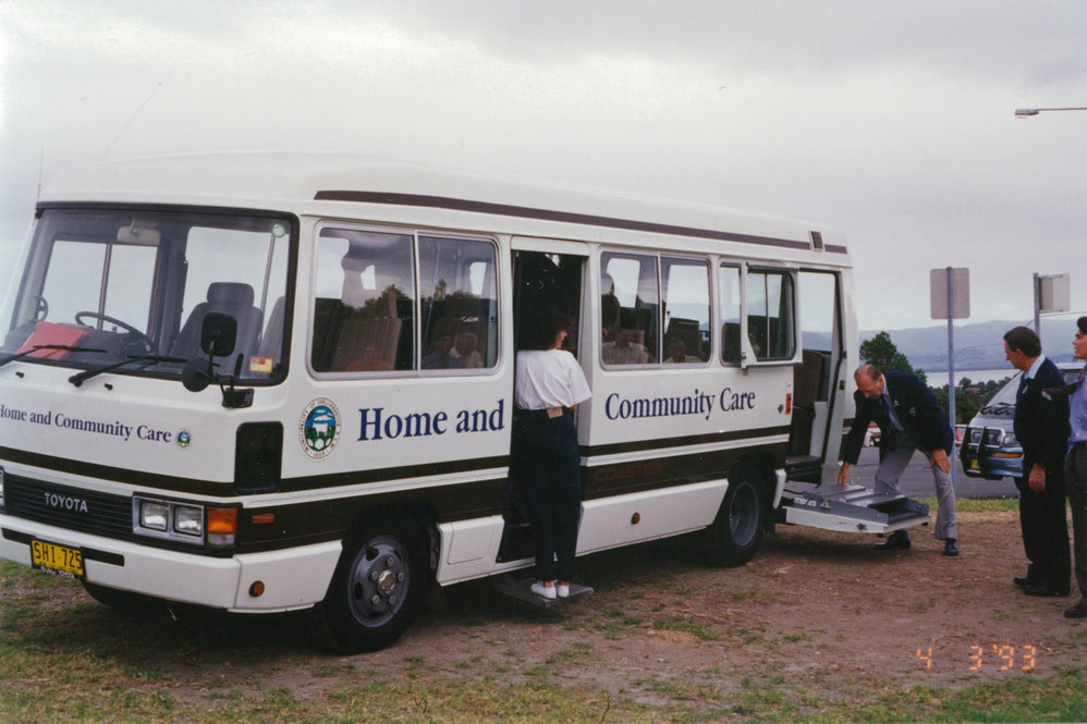 Shellharbour Council Home and Community Care Bus